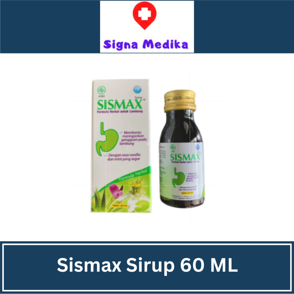 Sismax Sirup 60 ml - Obat Lambung Herbal