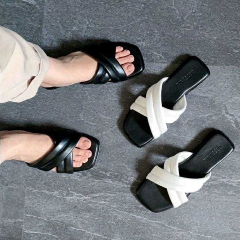 sandal  wanita teplek tali silang