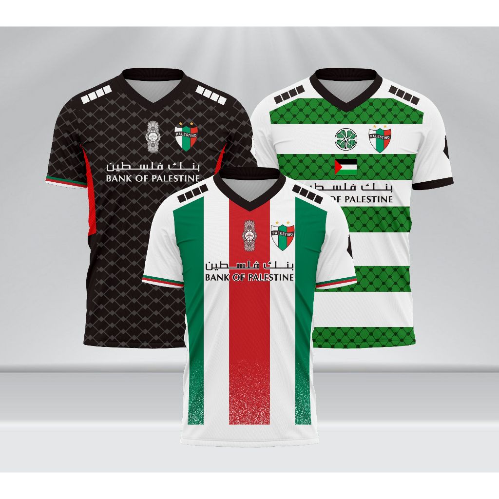 Jersey Club Deportivo Palestino Home Away Third 2024 Full Printing