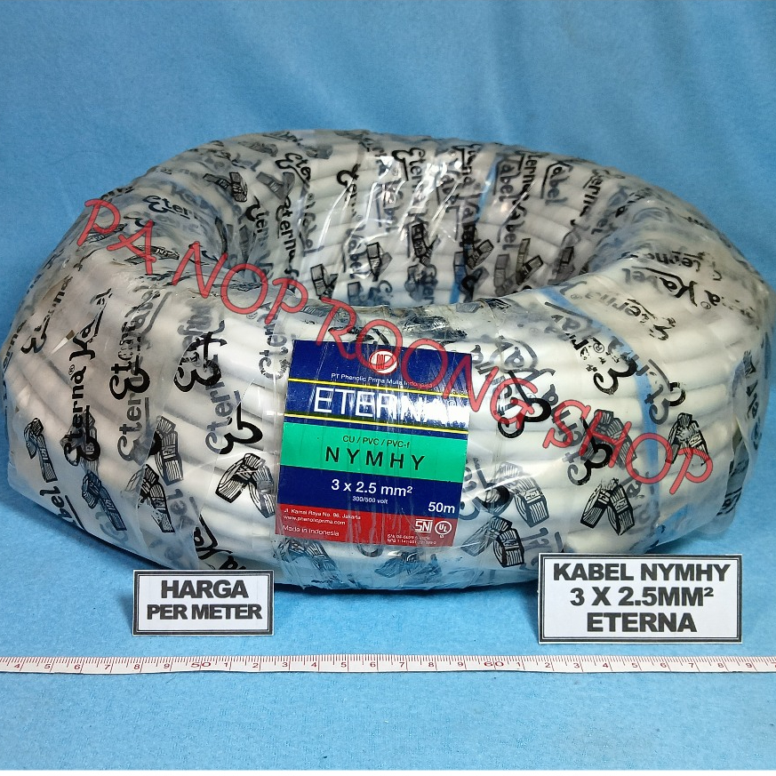 KABEL NYMHY/NYYHY (SERABUT) 3 X 2.5 ETERNA PER METER