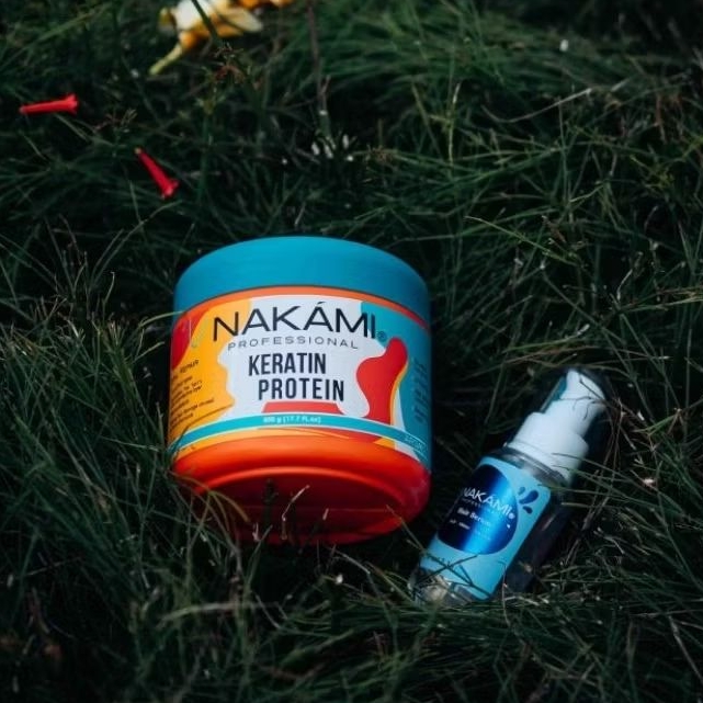 NAKAMI PROFESSIONAL [EX NARA] HAIR SERUM | KERATIN & ARGAN OIL | COOL & OLIVE OIL