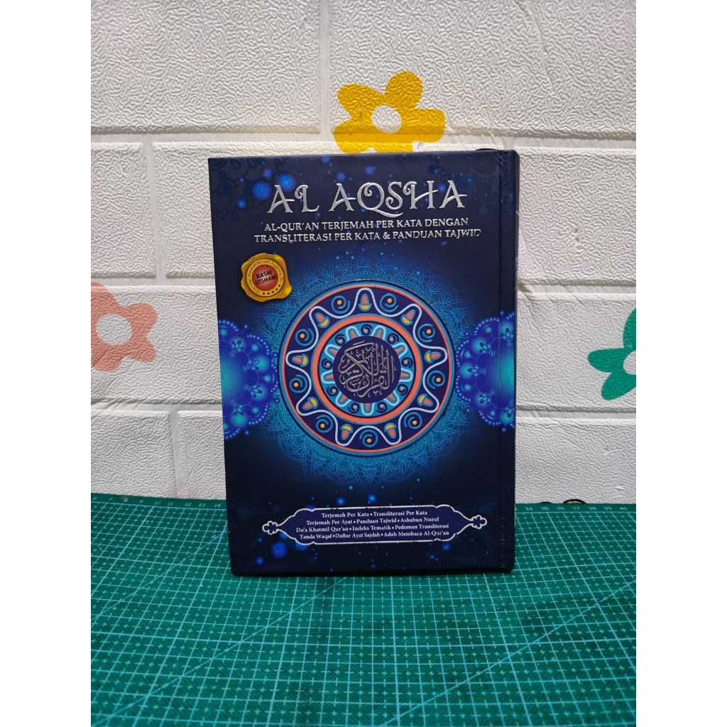 AL QURAN AL AQSHA A5 TERJEMAH PERKATA TRANSLITERASI PER KATA