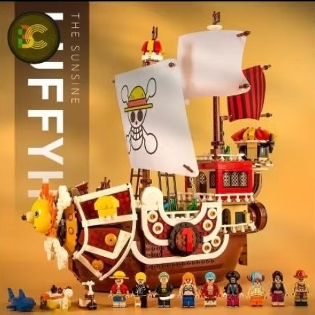 SY 6298 Thousand Sunny brick set One piece Premium Quality ( numbered plastik  bag) lebih mudah dira