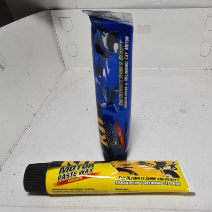 Kit Mengkilapkan Dan Melindungi Cat Motor Kuning Original + Biru Metalic 60Gr