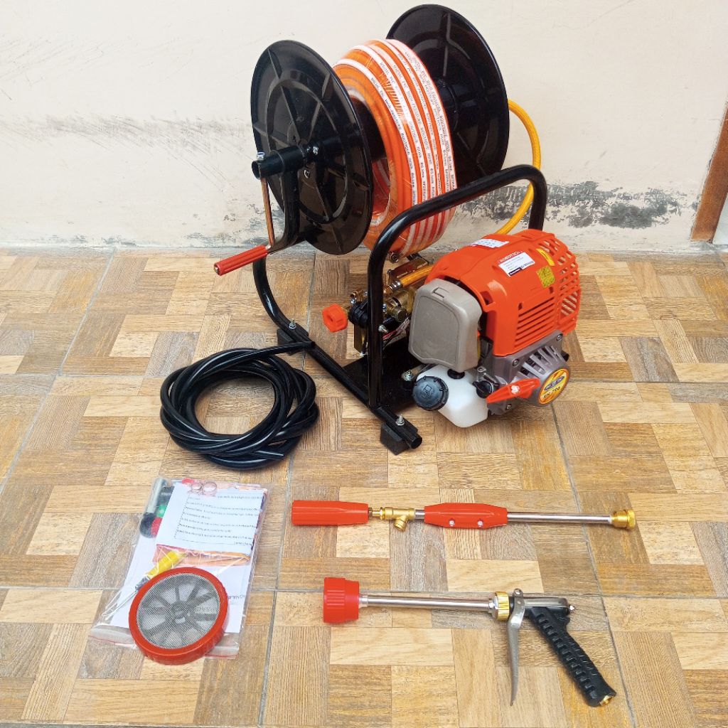 MESIN SPRAYER PORTABLE 4 TAK KOMPLIT SELANG