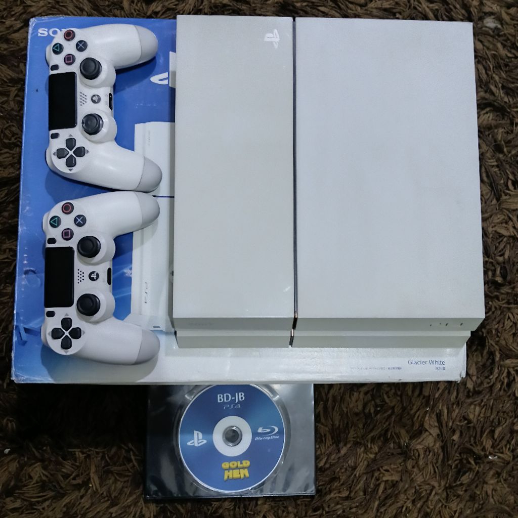 PS4 FAT HEN 12.50 BD-JB 500GB SERI 12  [257] PRELOVED / SECOND