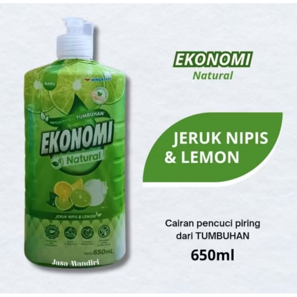 Sabun Ekonomi Cair Botol 680ml (Free spon cuci piring)