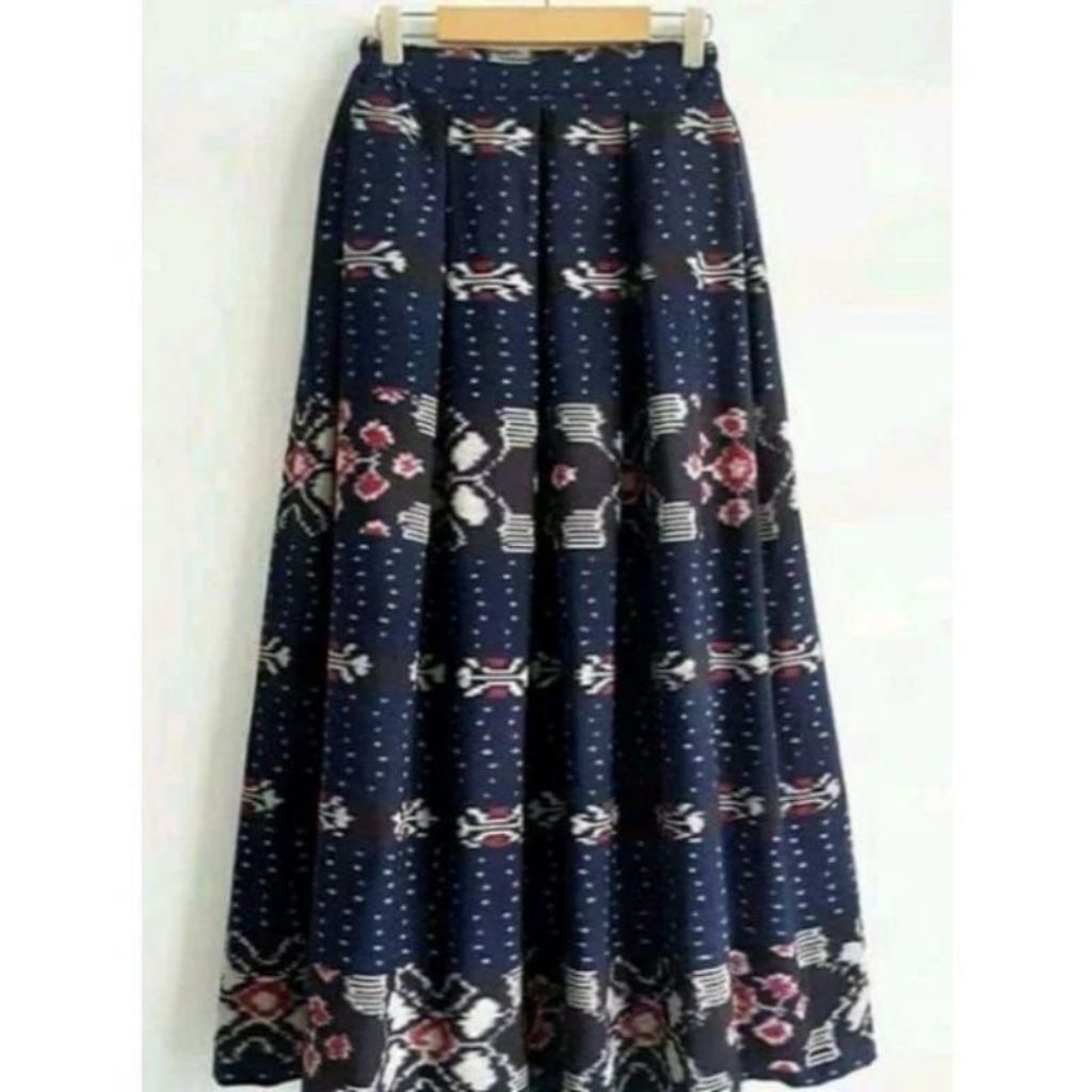 BAJU TENUN WANITA, ROK TENUN PANJANG, ROK WIRU PANJANG, ROK TENUN ETNIK