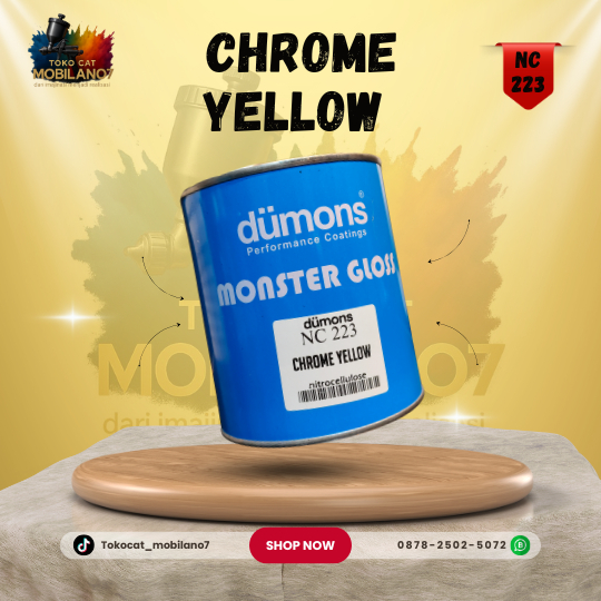 CAT OTOMOTIF SOLID KUNING/CHROME YELLOW