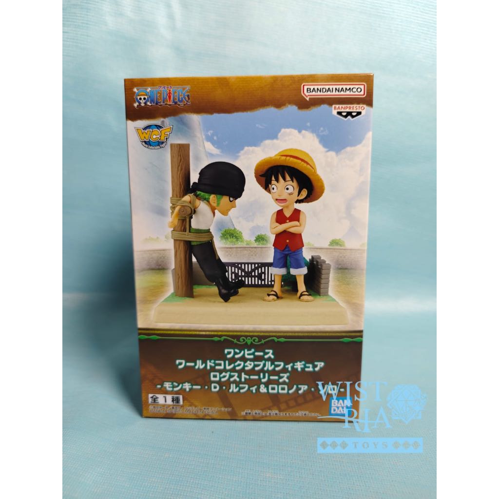 Banpresto One Piece - WCF Log Stories MONKEY D. LUFFY & RORONOA ZORO