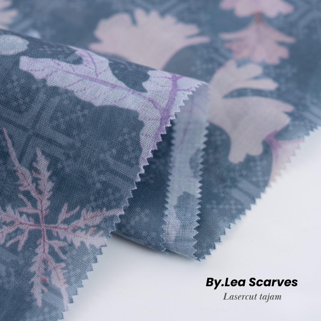 By.Lea Scarves Hijab Motif Premium Digital Printing Syar'i Packaging Hard Box