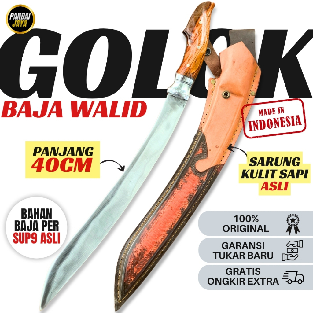 GOLOK Baja Walid | Golok Kebun Multifungsi > Fungsi Potong Kayu Dan Bambu
