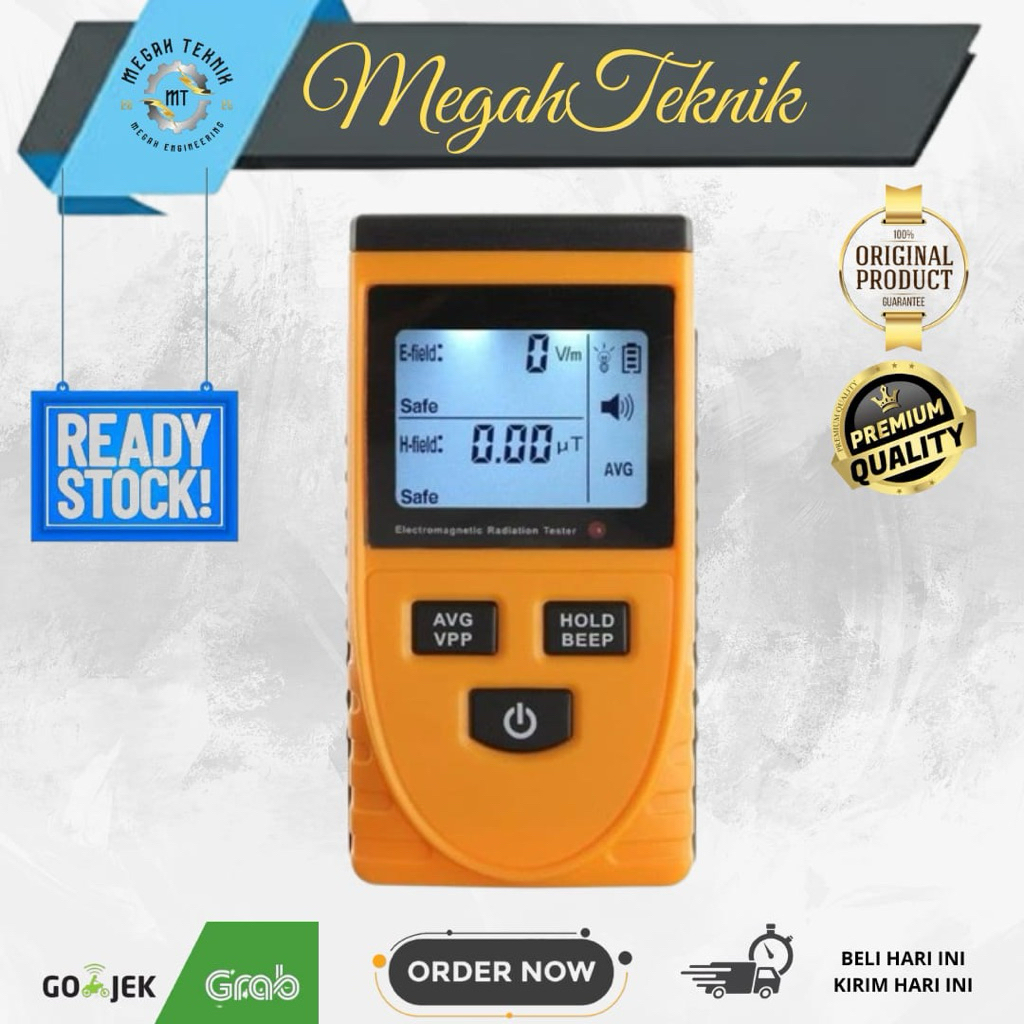 Benetech GM3120 Alat Pendeteksi Radiasi Detektor Alat Ukur Radiasi Ori - Benetech GM3120 Alat Pendet