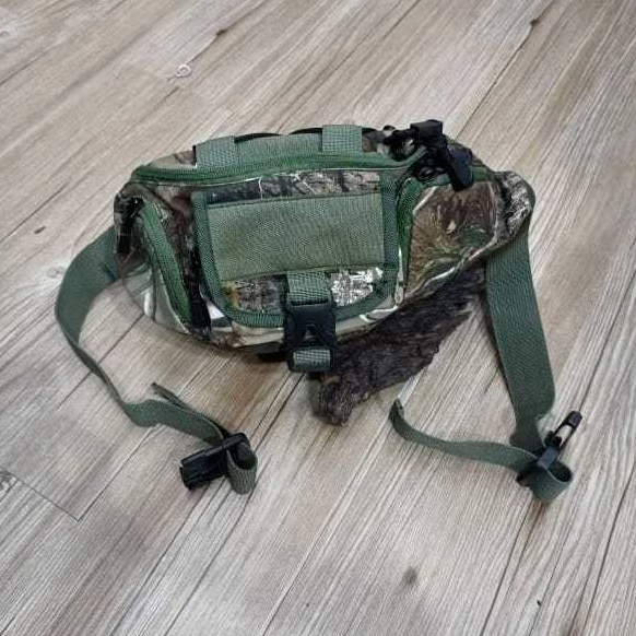 Tas Pinggang Pria Camo Waterproof Premium / Tas Selempang / Tas Camo / Tas Realtree