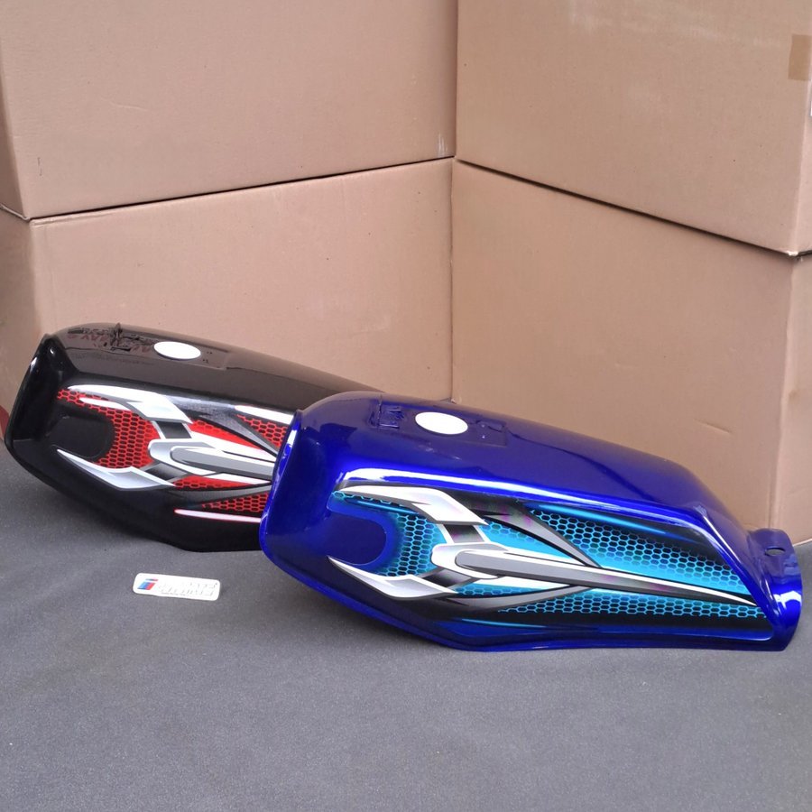 TANGKI RX KING STRIPING SET BIRU DAN HITAM  2007 TANGKI RX KING STRIPING SET HITAM DAN BIRU 2007