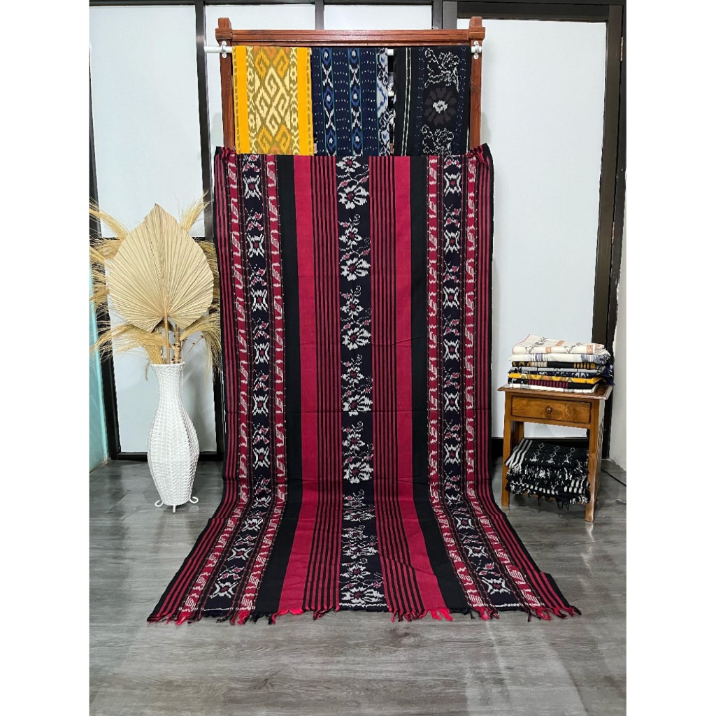 [FANTASY ETNIK]KAIN TENUN JEPARA|KAIN TENUN TENUN TROSO|KAIN TENUN TORAJA|KAIN TENUN MOTIF(MAWAR MER