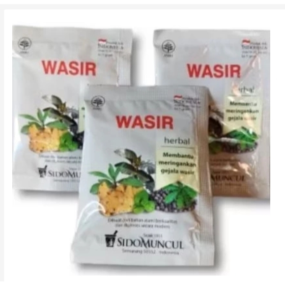 Jamu Wasir SidoMuncul Kemasan