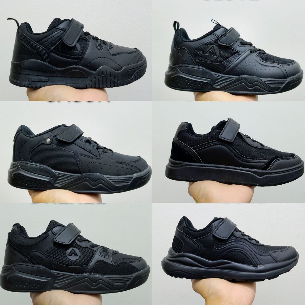 [ORI] Sepatu Sekolah Anak Airwalk Hitam