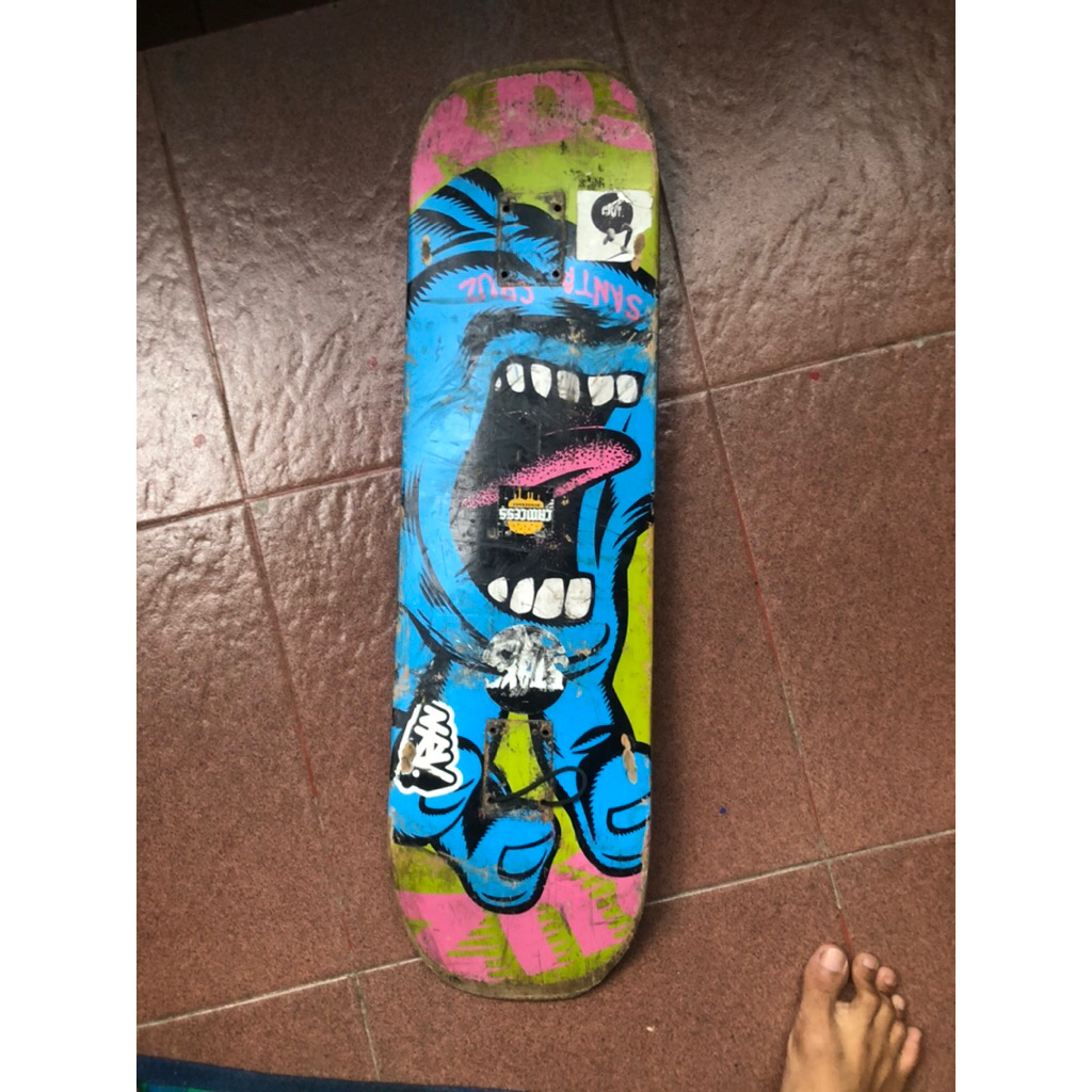 deck skateboard santa cruz