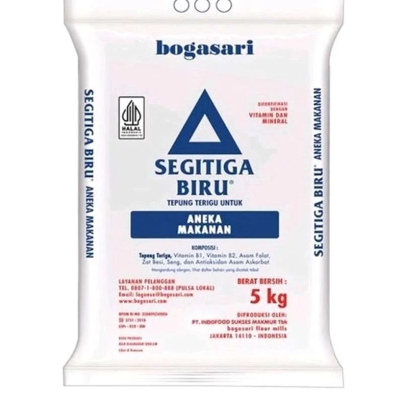 TEPUNG TERIGU SEGITIGA BIRU 5 KG