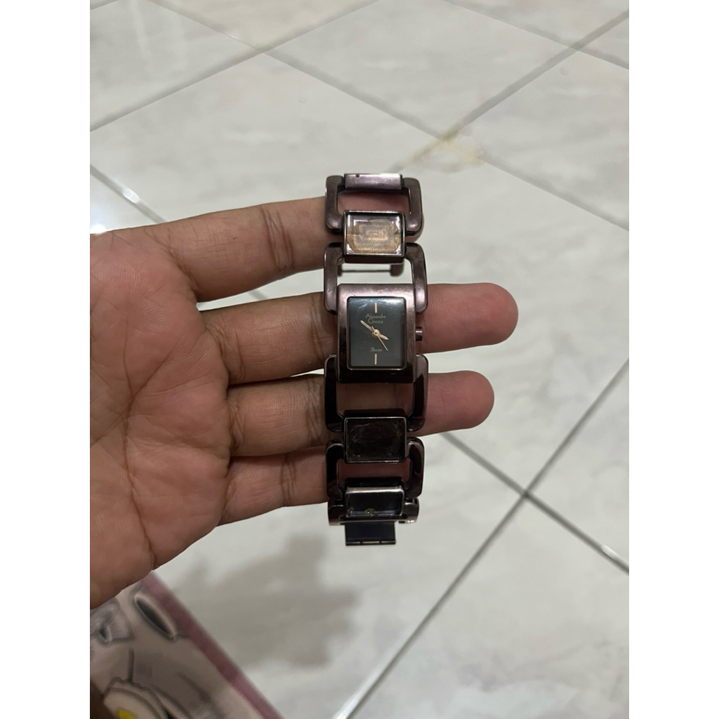 jam tangan alexandre christie second wanita