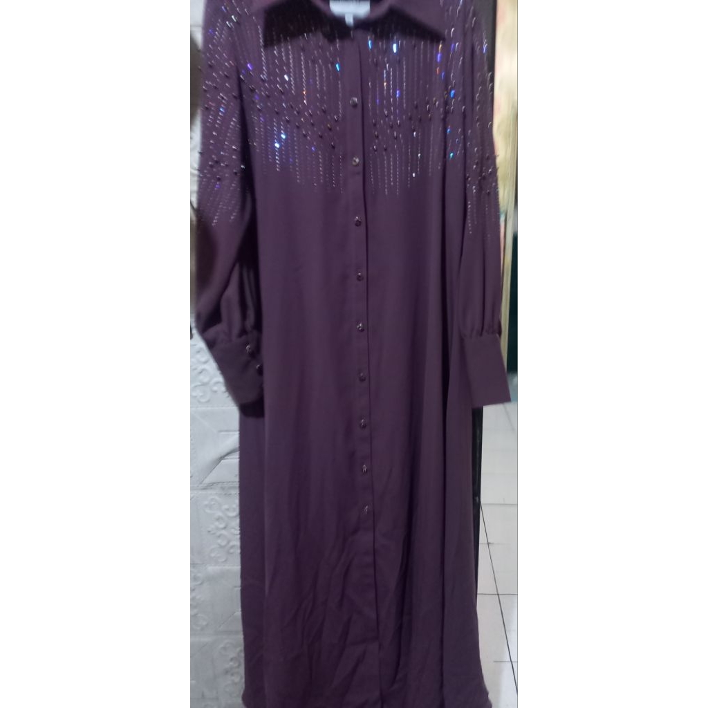 PRELOVED ABAYA HIKMAT ORI LIKENEW