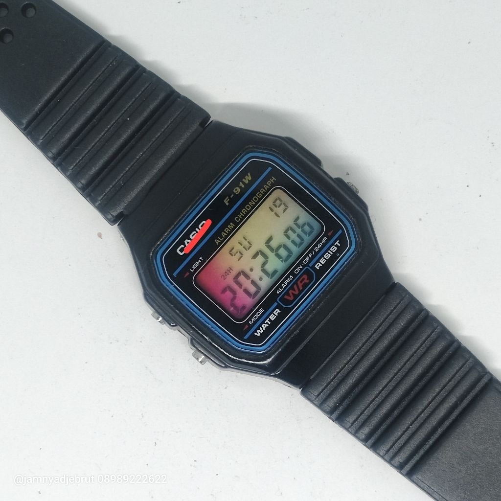 Jam Digital C4s10 F-91W MOD Filter Bekas