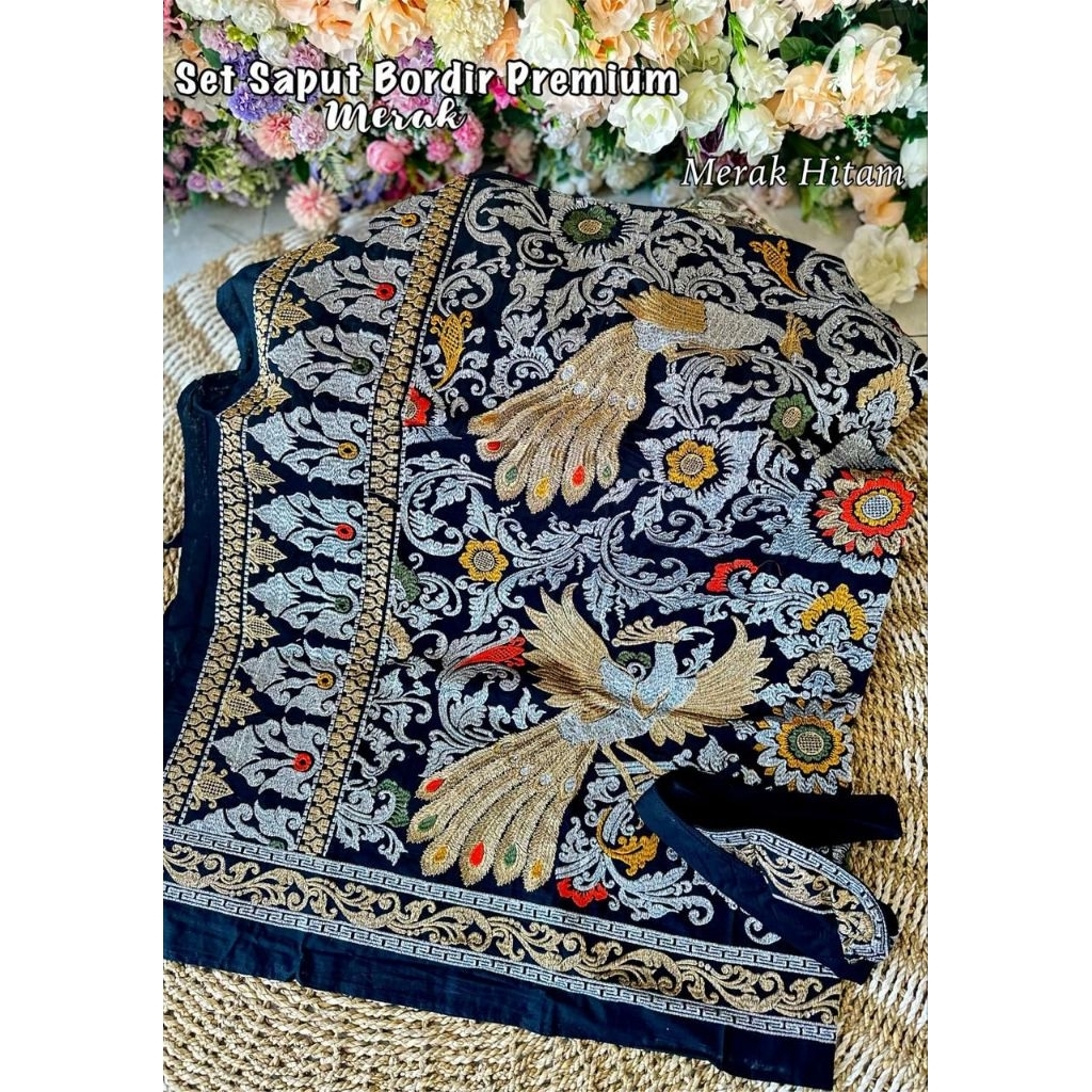 kain Bali Kamen Endek songket saput udeng