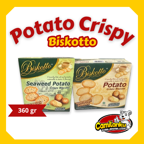 biskotto potato crispy 360gr