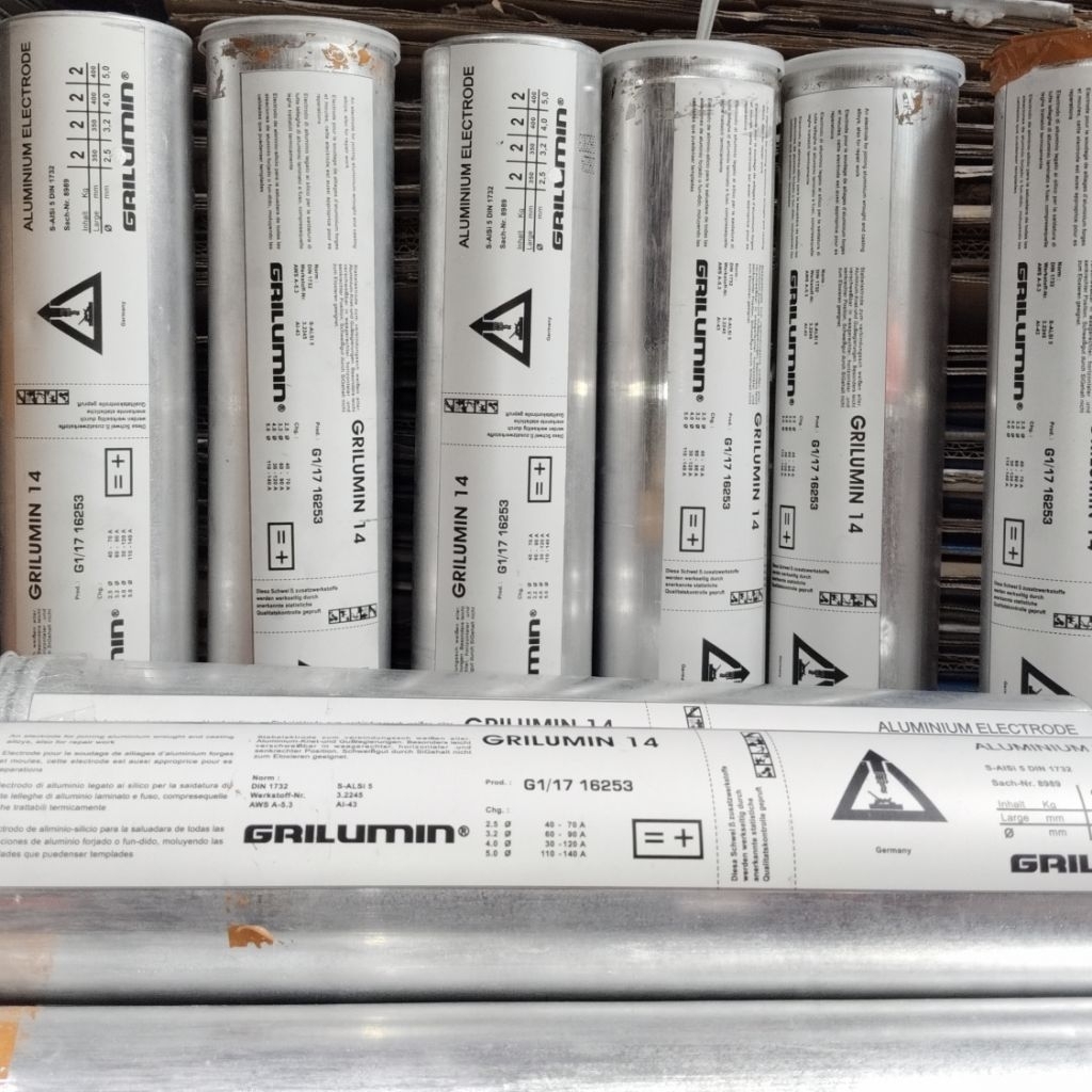 Kaleng kawat Las Aluminium Grilumin14 2.5 - 3.2mm , 2kg