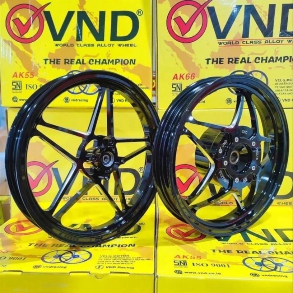 Velg V Ring 14 Original VDN Titanium Beat Scoopy Genio Vario110Cc