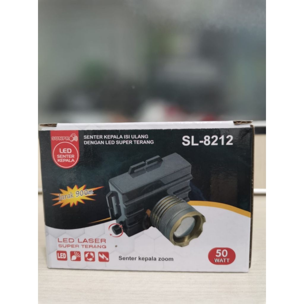 SENTER KEPALA SUNPRO 8212