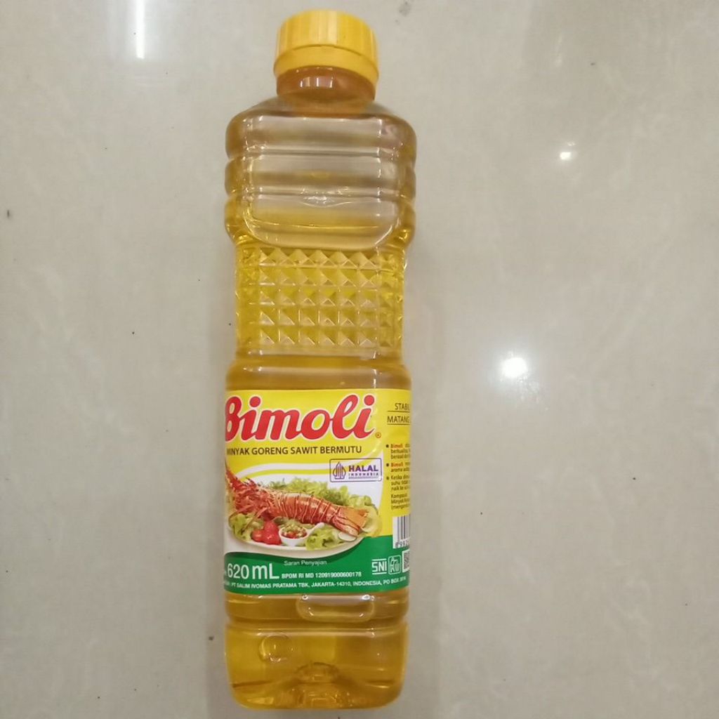 Minyak Goreng Bimoli 620 Ml Kemasan Botol