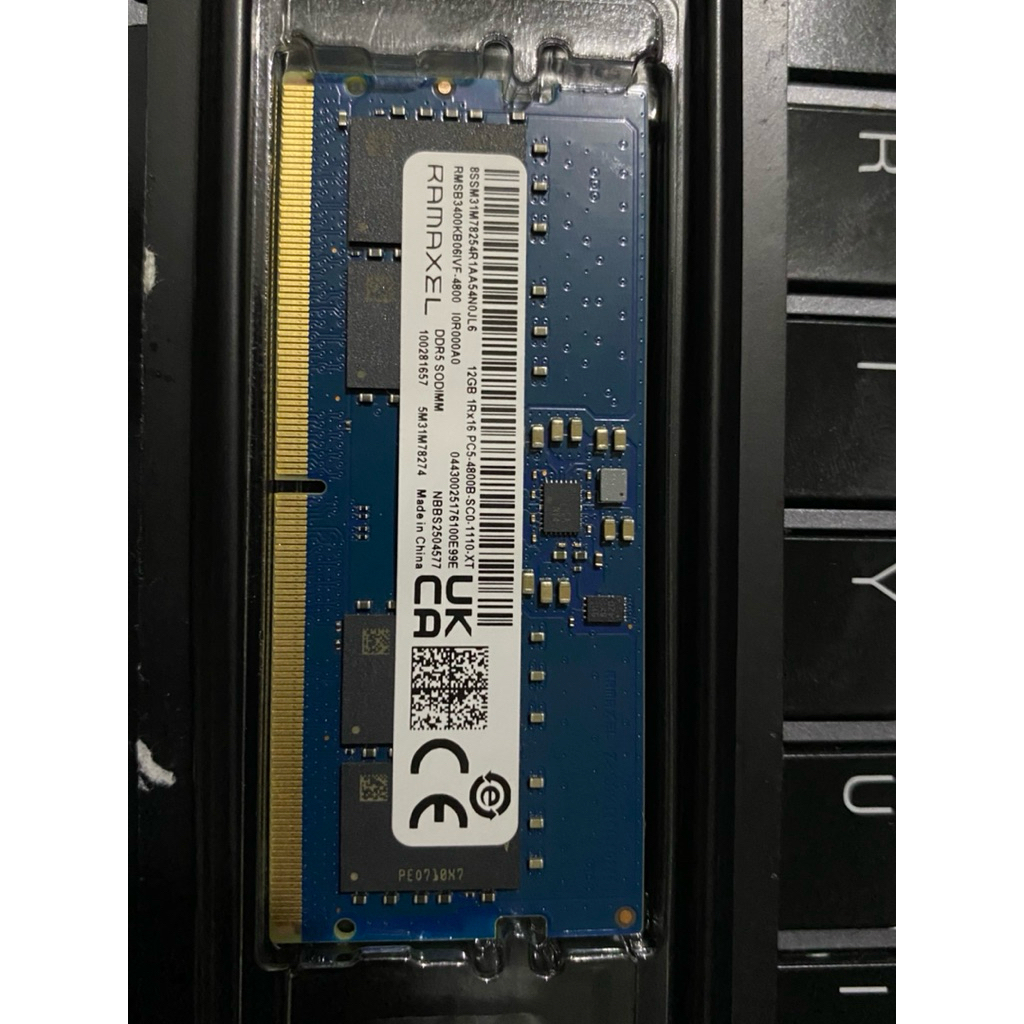 RAM Laptop DDR5 12GB 4800Mhz