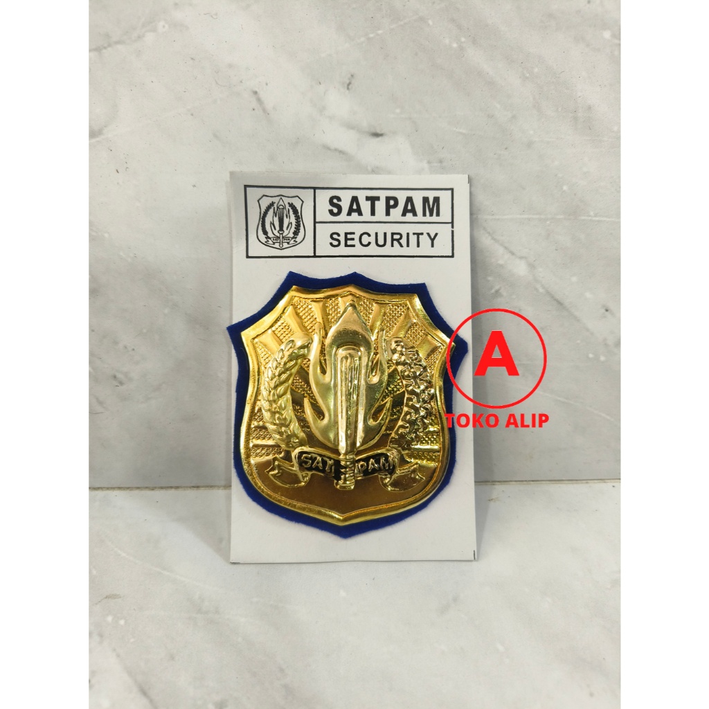 Kewenangan Satpam Besar (Cedok Gold) - Kewenangan Security Besar Pin Satpam Pin Security - Lencana S