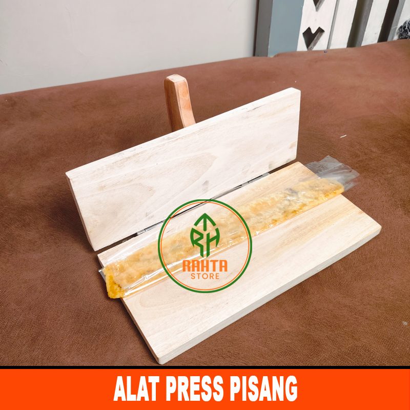 KT120 - Alat Press Pisang Panjang / Gencetan Pisang Kayu Mahoni