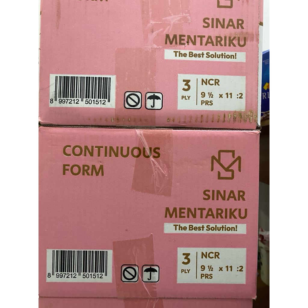 Continuous Form / Kertas NCR 3 Ply (NCR) / PRS Sinar Mentari ku