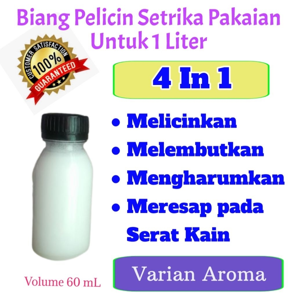 Biang Pelicin Setrika Untuk 1 Liter