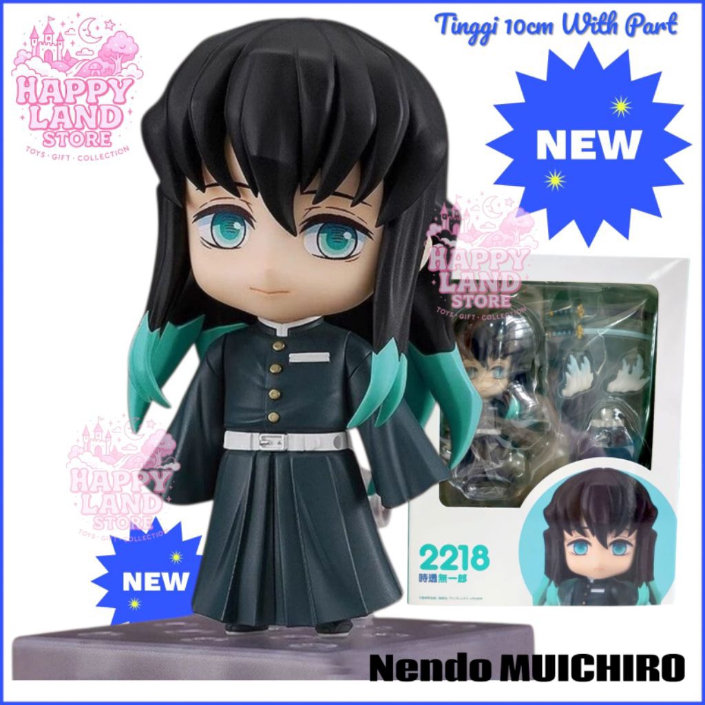 TERBARU Nendoroid Action Figures Muichiro Tokito Demon Slayer Kimetsu No Yaiba