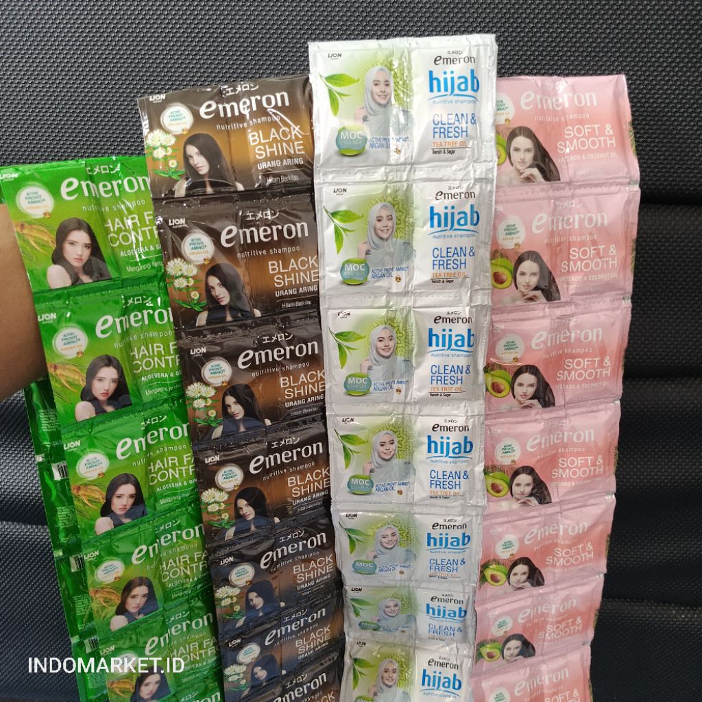 Emeron renteng isi 24 / Shampo emeron / Emeron sachet