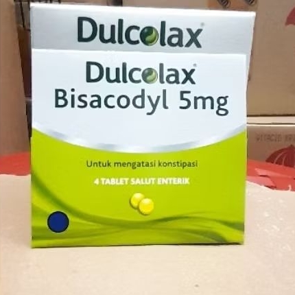 Dulcolax 5mg strip 4 tablet