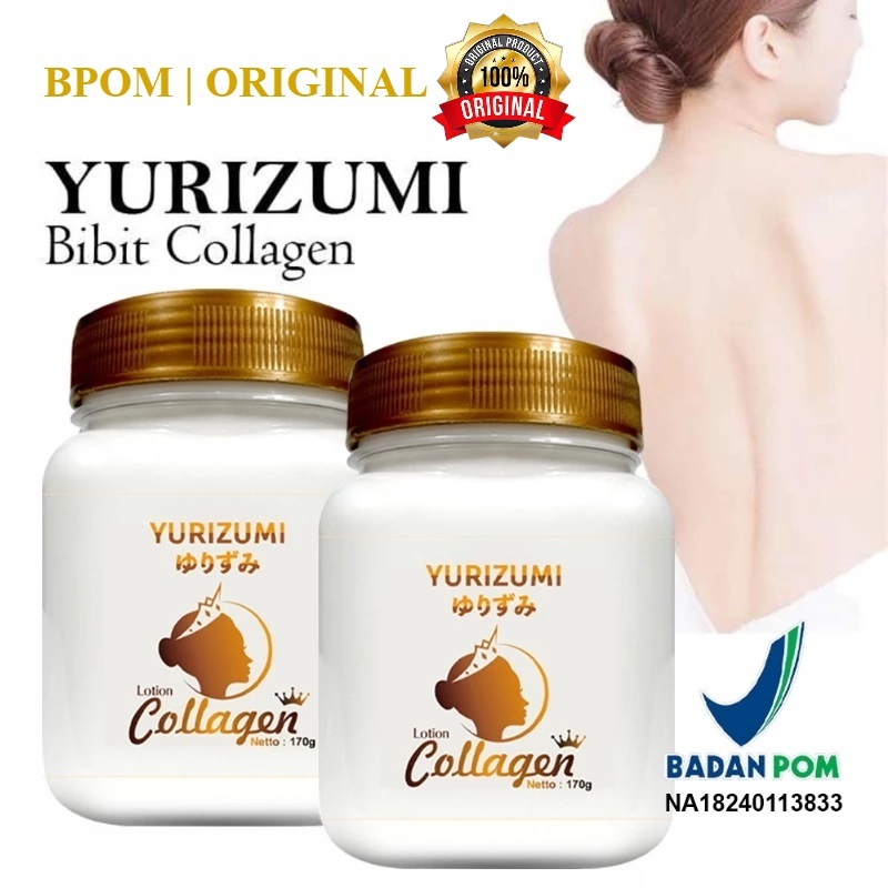 Bibit COLLAGEN YURIZUMI | Bibit Pemutih Kulit Badan Wajah Paling Ampuh BPOM