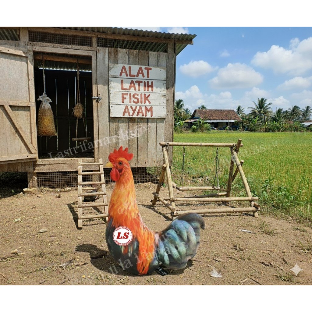 BONEKA AYAM  Patung Boneka Boneka Untulan Boneka Latihan Ayam Bangkok Bahan Spons
