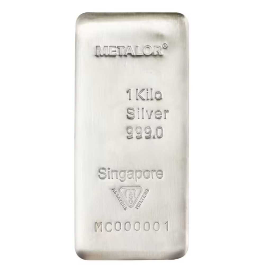 Perak Batangan Metalor Singapore 1 kg