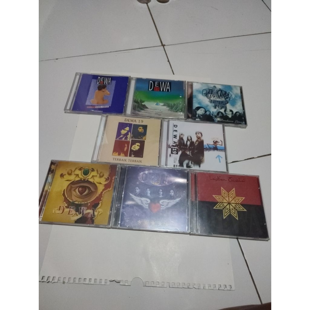 CD DEWA 19 SEPAKET 8 ALBUM