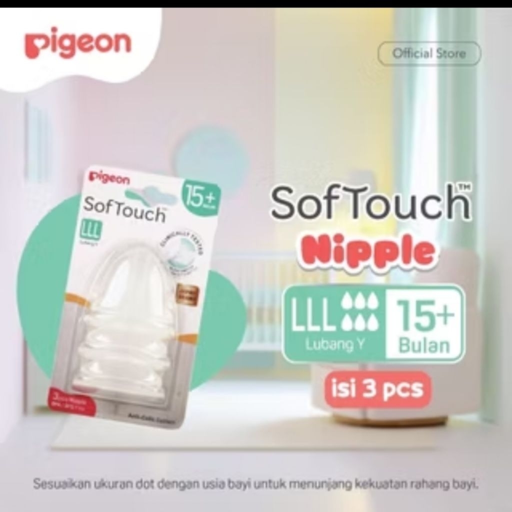 Pigeon Nipple Wide Neck Isi 3 LLL