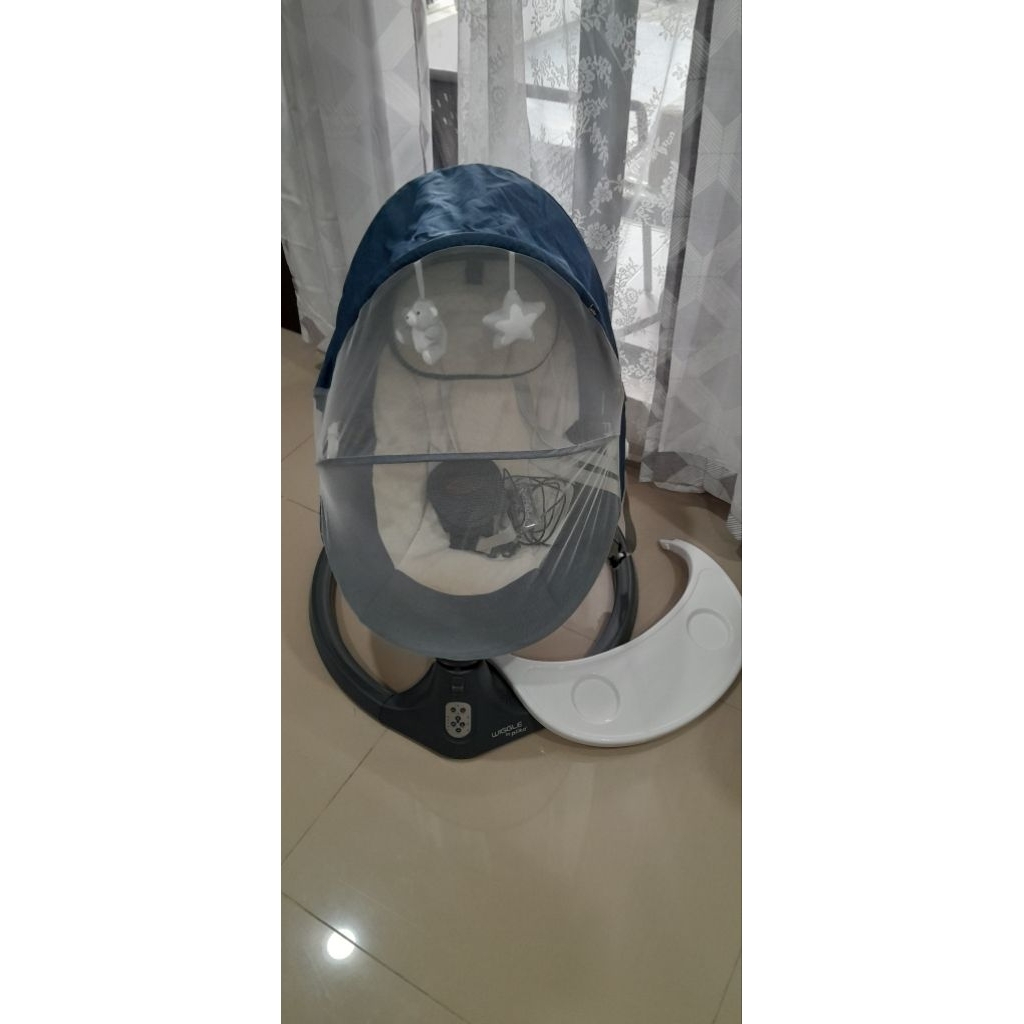 Ayunan bayi elektrik Pliko~Preloved(Bekas)