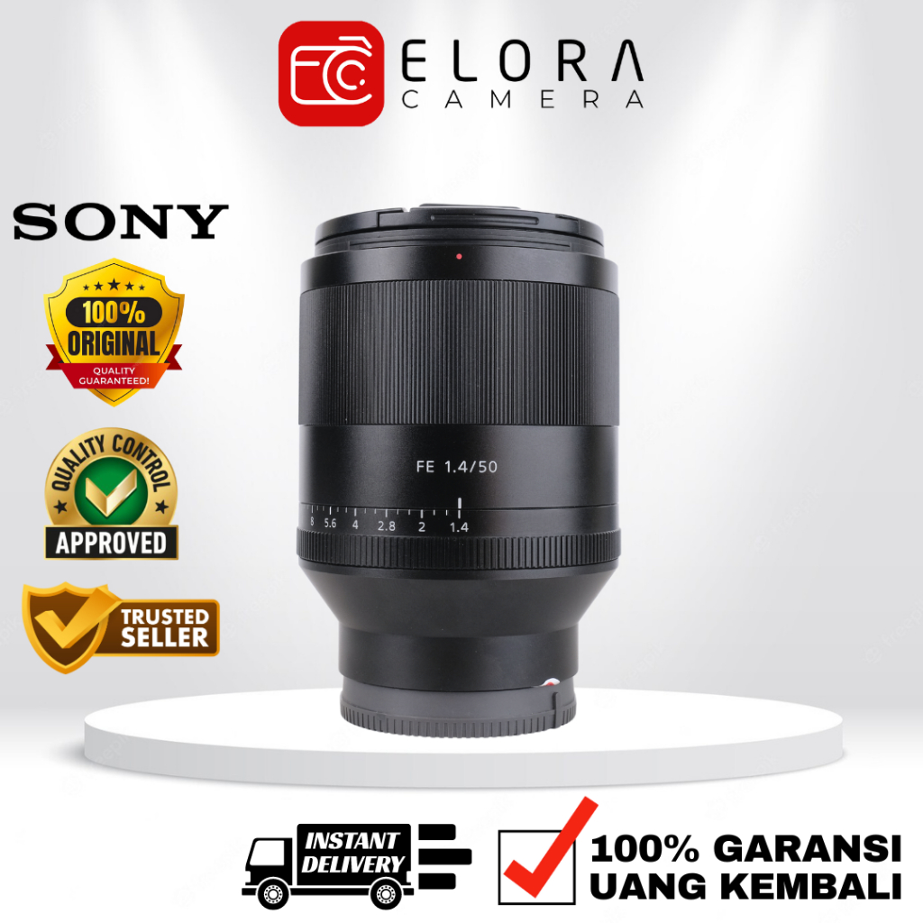Sony FE 50mm F1.4 Zeiss  / Lensa Sony FE 50 mm F 1.4 Zeiss