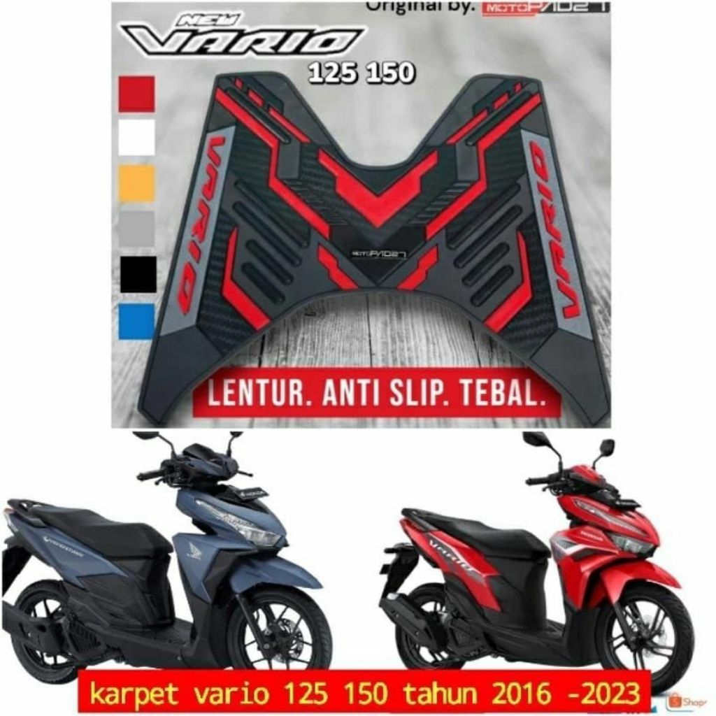 Karpet New Vario 125 karpet Vario 150 karpet motor Vario 125 new karpet Vario 125 150 tahun 2017-202