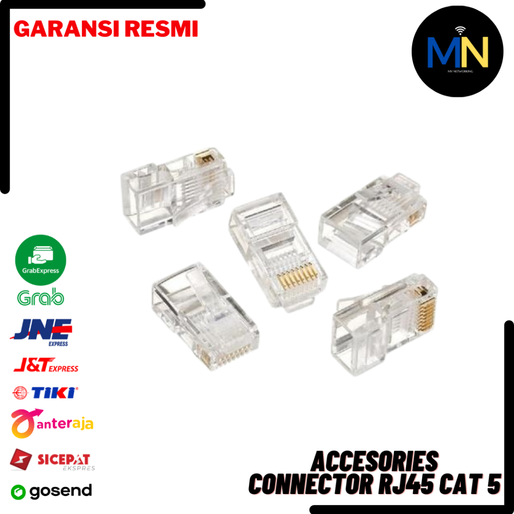 CONNECTOR RJ45 CAT 5 Konektor CAT5 RJ45